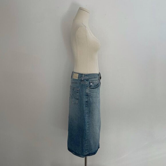 Ag Womens Alicia Midi Denim Skirt - Picture 2 of 8